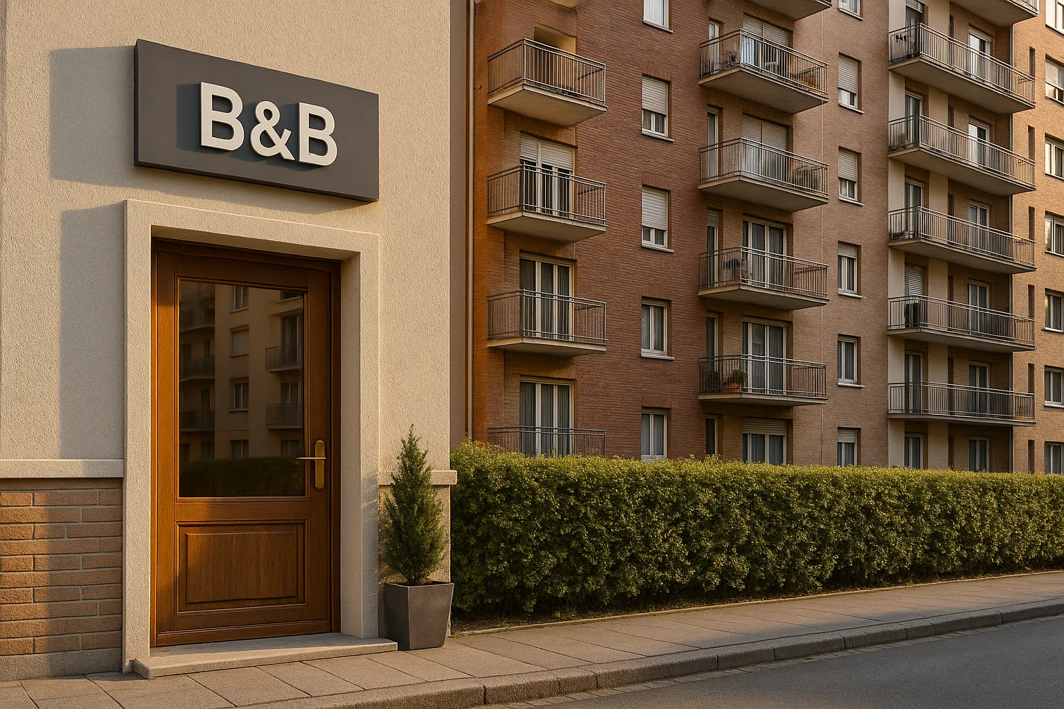 b&b in condominio